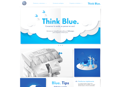 think-blue